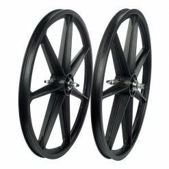 Skyway Tuff 24" Retro 7 Spoke Bmx Wheelset 3/8" 24 X 1.75