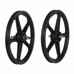 Skyway Tuff II 20" BMX Wheels 5 Spoke 3/8" Bolt 20 X 1.75