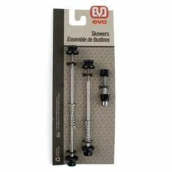 Skewers & Axles EVO Hex Bike Skewers Wheels & Seatpost 3 Piece Set Mountain 100/135mm