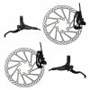 Clarks Clout-1 Hydraulic Disc Brake Set Front & Rear W/160mm Rotors