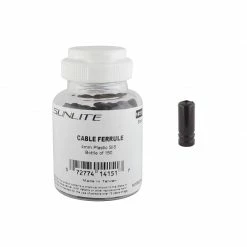 Cables Sunlite Cable Ferrules 4mm Shifter Derailleur Bottle Of 150 Plastic