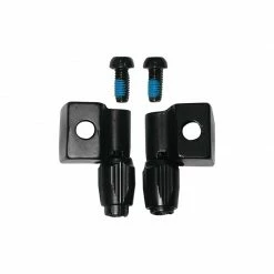 Origin8 Shifter Cable Stop W/Adjuster Pair Black Cables