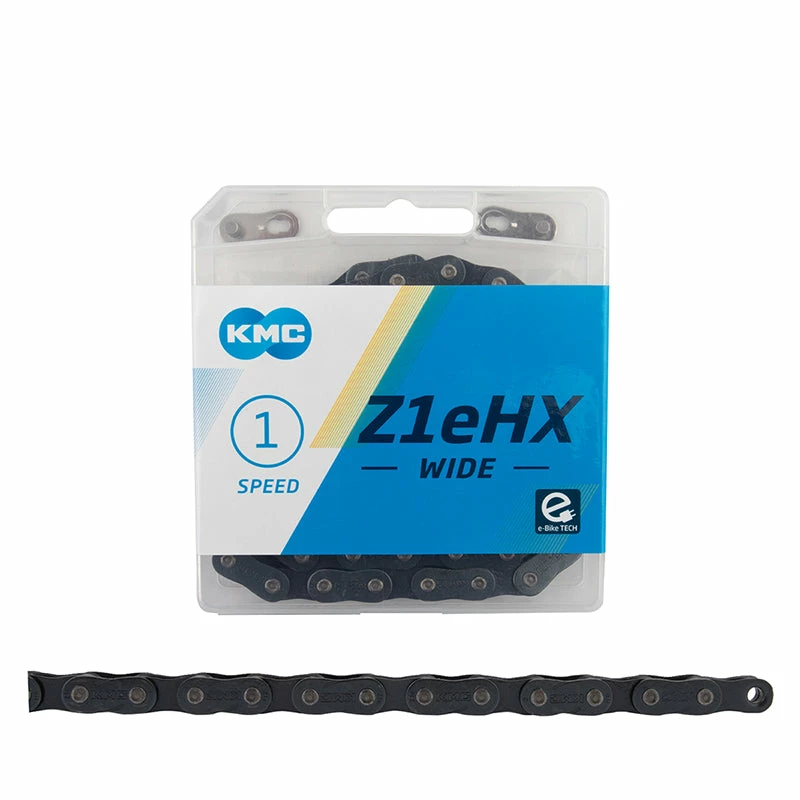 KMC Z1eHX Wide Single Speed Chain Chains / Chain Guides 1 KMC Z1eHX Wide Single Speed Chain Chains / Chain Guides
