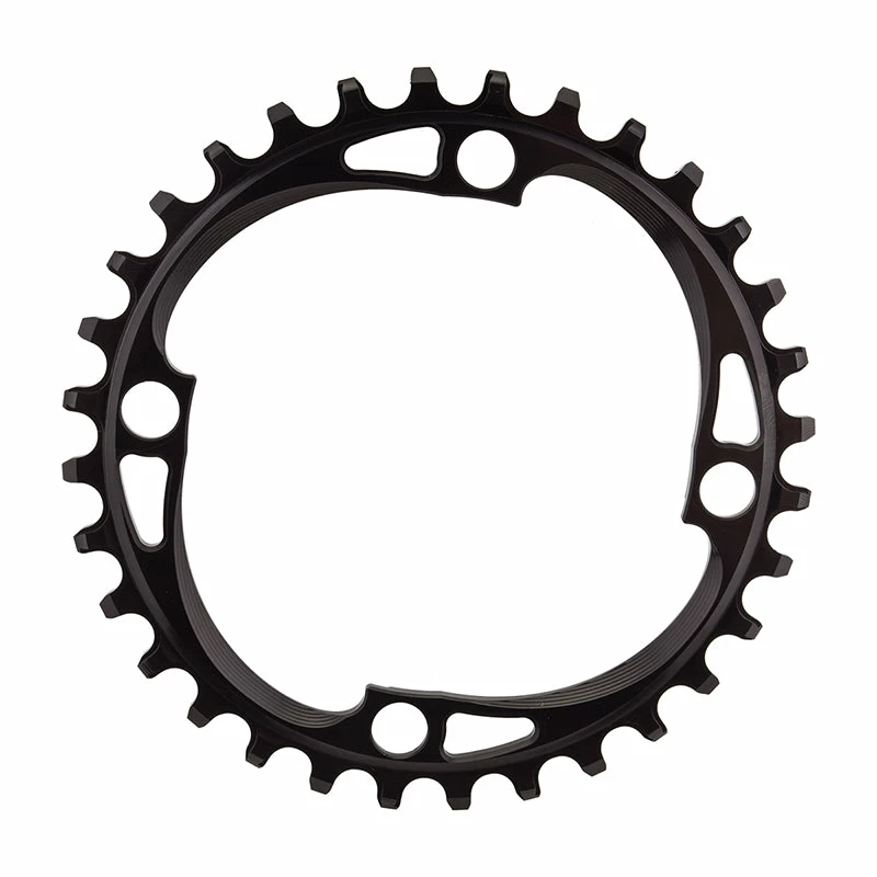 Chainrings Absolute Black Round 104 BCD NW Chainring SS/1/9/10/11/12-Speed 1 Chainrings Absolute Black Round 104 BCD NW Chainring SS/1/9/10/11/12-Speed