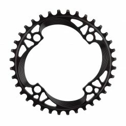 Chainrings Absolute Black Round 104 BCD NW Chainring SS/1/9/10/11/12-Speed 5 Chainrings Absolute Black Round 104 BCD NW Chainring SS/1/9/10/11/12-Speed