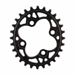 Chainrings Absolute Black Oval 64mm 4-Bolt NW Chainring 1/9/10/11/12-Speed