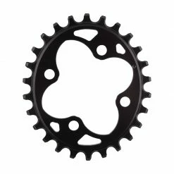Chainrings Absolute Black Oval 64mm 4-Bolt NW Chainring 1/9/10/11/12-Speed