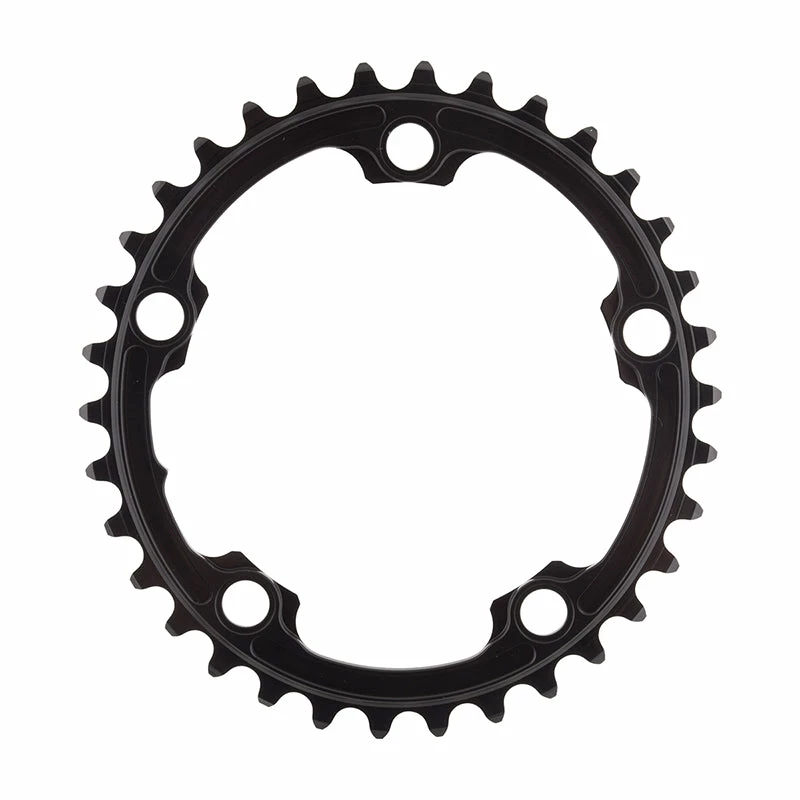 Absolute Black Oval 110mm 5-Bolt 2X Chainring 1/9/10/11/12-Speed Chainrings 1 Absolute Black Oval 110mm 5-Bolt 2X Chainring 1/9/10/11/12-Speed Chainrings