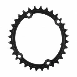 Chainrings Absolute Black Oval 110/4 BCD 2X Chainring For Shimano R9100/8000/7000