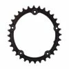Absolute Black 2x Oval Subcompact Chainring 11/12-Speed
