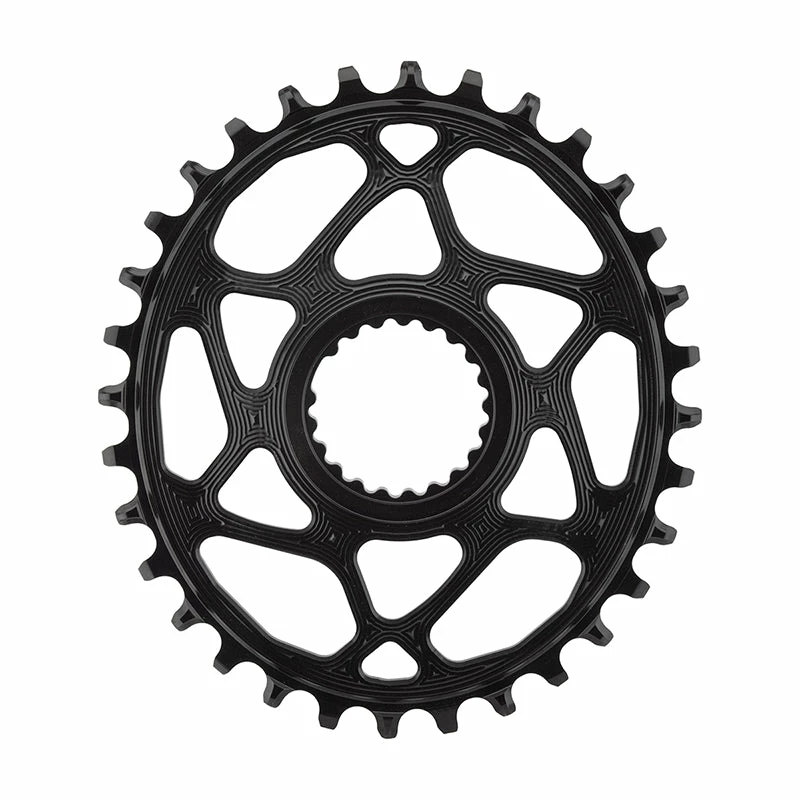 Absolute Black Oval Shimano XTR M9100/M9120 DM NW Chainring 12-Speed 1 Absolute Black Oval Shimano XTR M9100/M9120 DM NW Chainring 12-Speed