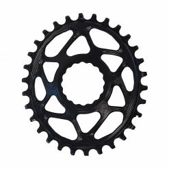 Absolute Black Oval Race Face DM NW Chainring For Shimano 12-Speed
