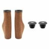 Grips & Road Tape Pure Cycles Ergo Locking Cork Grip Set