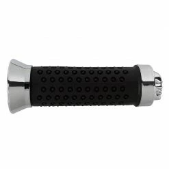 Grips & Road Tape Sunlite Custom Grips Black/Chrome Skull