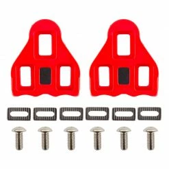 Origin8 RC-2D Look Delta Cleats Red 4 Degree