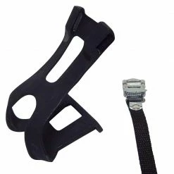 Pedals EVO MTB Double Toe Clips & Straps Black