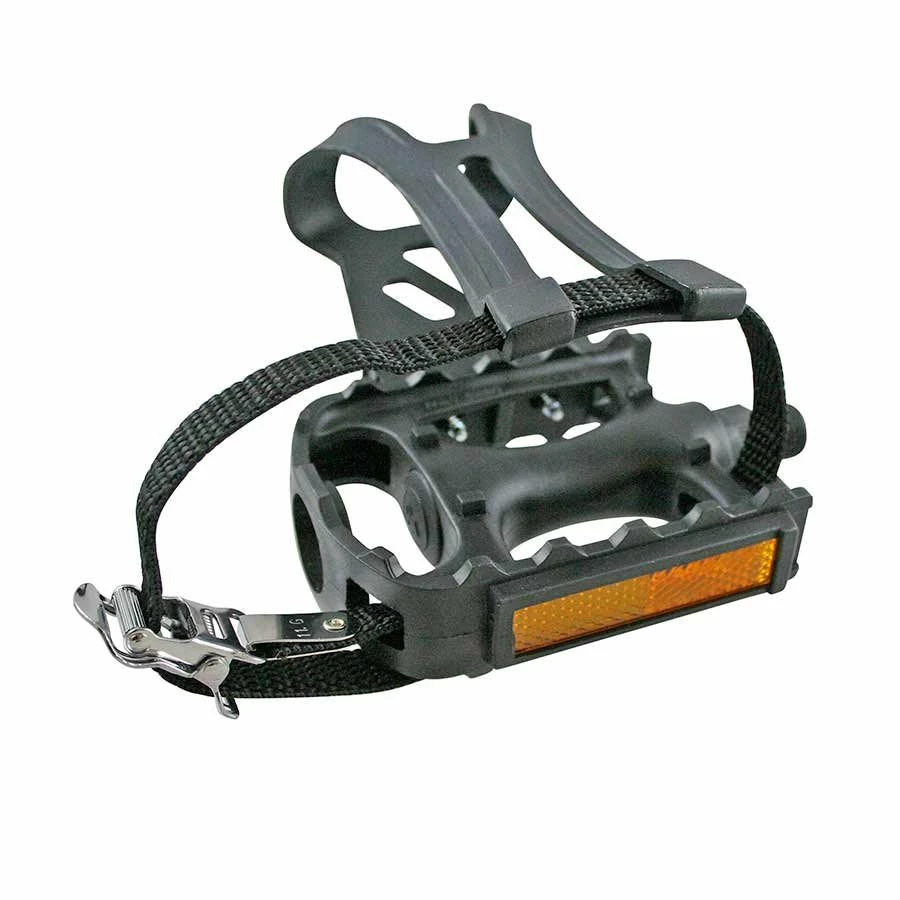 EVO Adventure Plus Pedals W/ Toe Clips & Straps 1 EVO Adventure Plus Pedals W/ Toe Clips & Straps