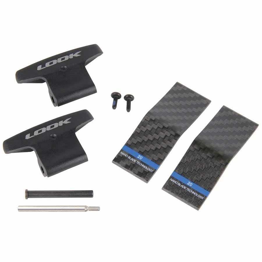 Look Keo 2 Pedals Carbon Retention Blades Pair 3 Look Keo 2 Pedals Carbon Retention Blades Pair