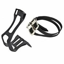 EVO E-Sport Toe Clips & Straps Pair Pedals