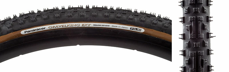 Panaracer Gravel King EXT Tubeless Tire 700c Tires 2 Panaracer Gravel King EXT Tubeless Tire 700c Tires