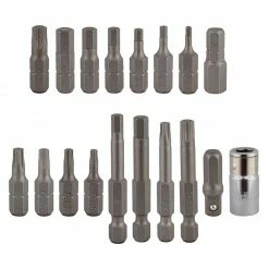 Pedros Hex Bit Set II Tools 18pcs