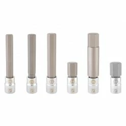 Pedros Large Sizes Hex Bit Set Tools 6pcs