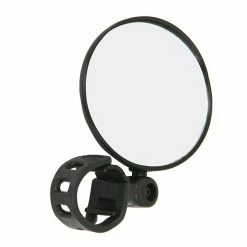 Evo Look Back Round Bike Rear View Mirror Mirrors/Bells
