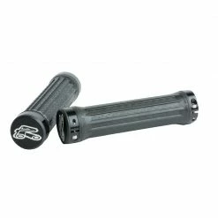 Renthal Ultra Tacky Traction Lock On Grips W Clamps Gray Grips & Road Tape