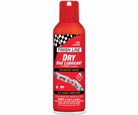 Finish Line Dry Teflon Lube Aerosol Spray 8oz Cleaners / Lubricants 1 Finish Line Dry Teflon Lube Aerosol Spray 8oz Cleaners / Lubricants