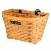 Evoc Evo E-Cargo Wood Classic Front Bike Basket