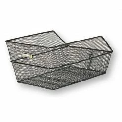 Basil Cento Rear Bike Basket Black Mesh Baskets