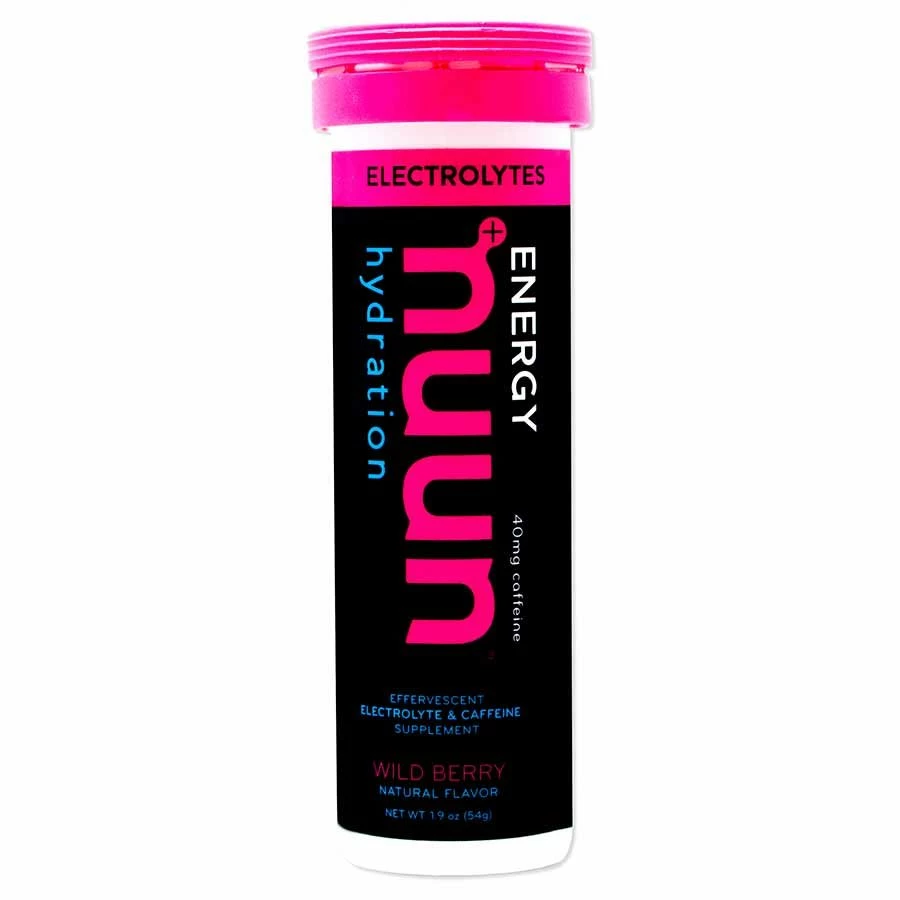 Nuun Energy Electrolytes W/ Caffeine Tabs Box Of 8 Tubes Nutritionals 5 Nuun Energy Electrolytes W/ Caffeine Tabs Box Of 8 Tubes Nutritionals
