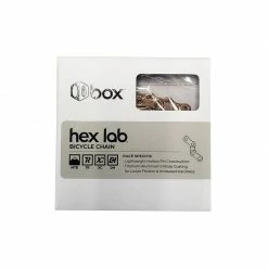 Box Components BOX Hex Lab 11 Speed Chain Hollow Pin 126 Links Chains / Chain Guides