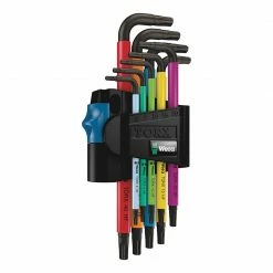 Wera Bike Tools Tools Wera Bicycle Multicolor L-Key Torx Wrench Set Tool 967 SL TORX HF