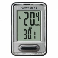 Cateye Velo 7 CC-VL520 Wired Cycling Computer Black Computers / Heart Rate