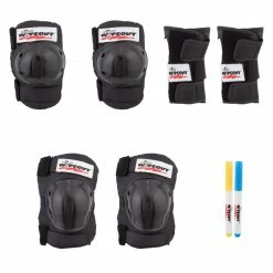 Triple Eight Jr Youth Wipeout 3-Pack Protective Gear Elbow/Knee/Wrist