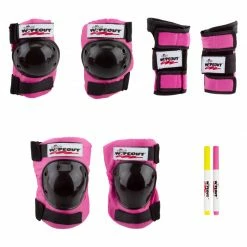 Triple Eight Jr Youth Wipeout 3-Pack Protective Gear Elbow/Knee/Wrist