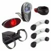 Lights Reelight RL720 Battery Free Bike Combo Light Set Fork/Carrier Mount