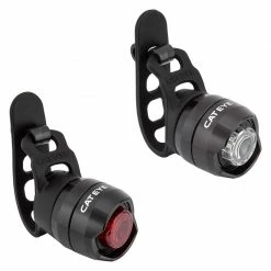 Cateye ORB Rechargeable Front & Rear Combo USB Light Set