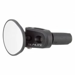 Mirrors/Bells Sunlite High Impact HD Drop Bar End Mirror 3 Mirrors/Bells Sunlite High Impact HD Drop Bar End Mirror