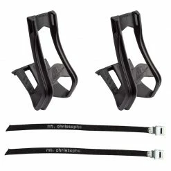 Zefal Christophe Toe Clips & Strap Set Pedals