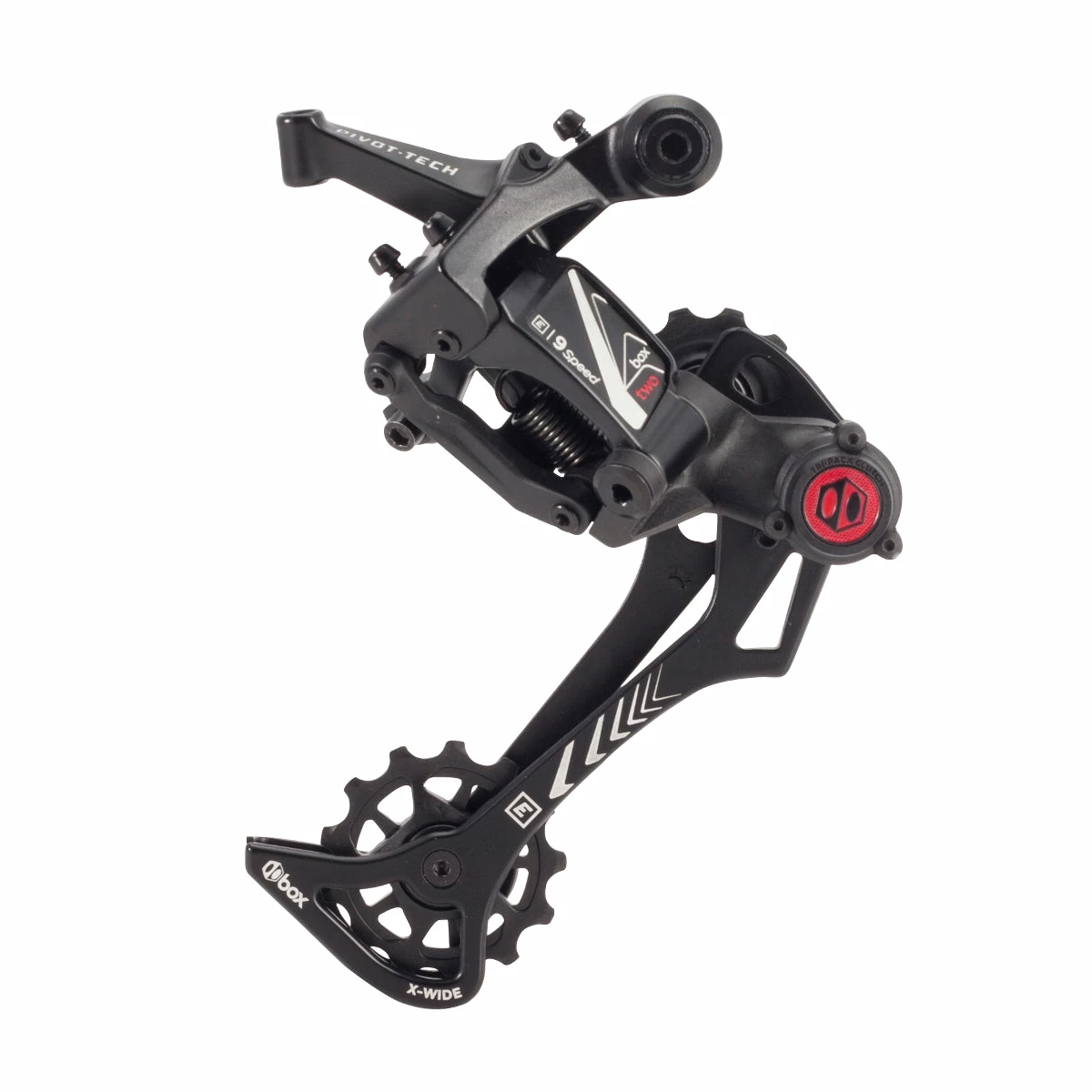 Box Components Box Two E-Bike Rear Derailleur 9 Speed X-Wide Derailleurs 1 Box Components Box Two E-Bike Rear Derailleur 9 Speed X-Wide Derailleurs