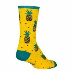 Sock Guy Pineapple Socks 6"