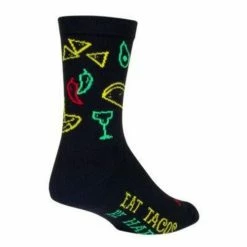 Sock Guy Taco Life 6" Socks