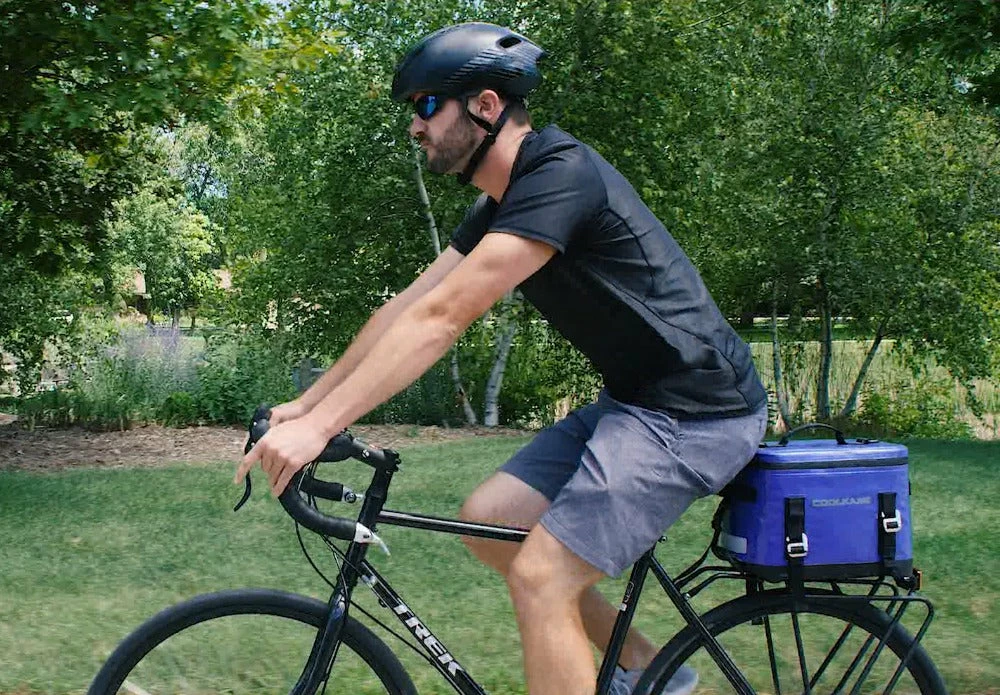 Bikase CoolKASE Rack Cooler Bag W/Shoulder Straps Bags 4 Bikase CoolKASE Rack Cooler Bag W/Shoulder Straps Bags