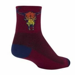 Sock Guy Desert Skull Socks 3"