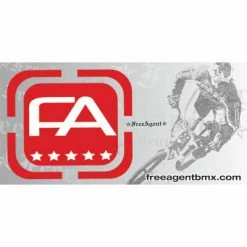 Free Agent Large Banner 30" X 60" BMX