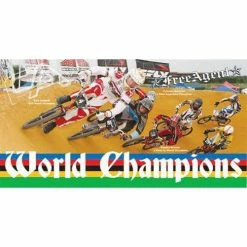 Free Agent World Champions Banner 48 X 24