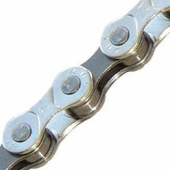 Kmc Z7 7 Speed Bike Chain 116 Links Silver/Brown