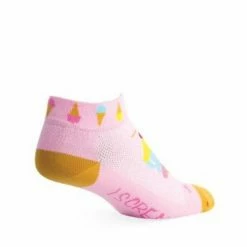 Sock Guy Womens I Scream Socks Low Cut 1"